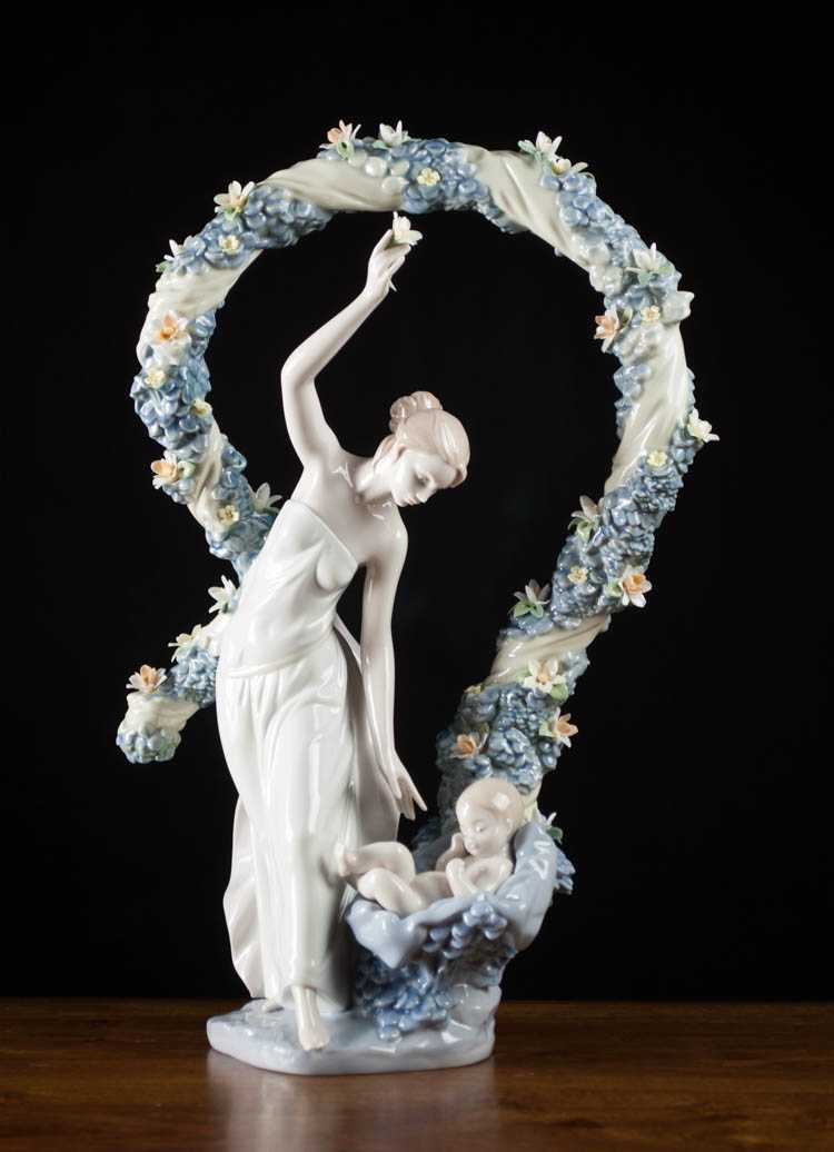 Appraisal: LLADRO REBIRTH PORCELAIN FIGURINE sculptor Joan Coderch issued retired Height