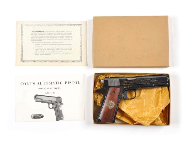 Appraisal: NIB Colt Model Belleau Wood Pistol Serial -BW These pistols