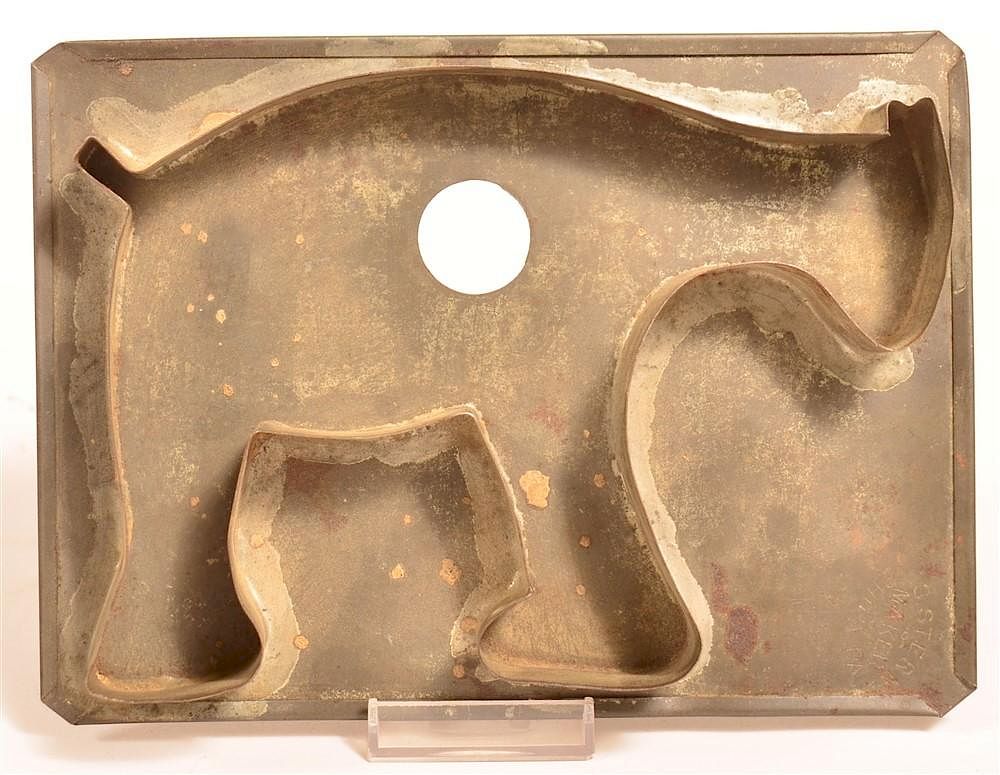 Appraisal: Large Stylized Horse Tin Cookie Cutter Large Stylized Horse Tin