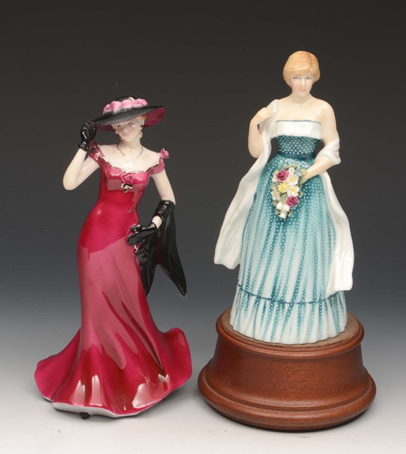 Appraisal: A ROYAL DOULTON FIGURE 'Lady Diana Spencer' limited edition no