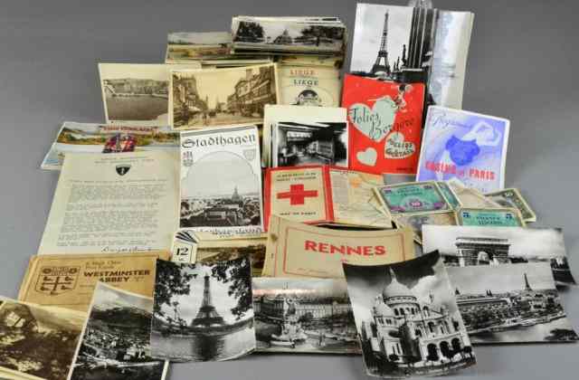 Appraisal: A World War Two U S Soldiers European Memorabilia plus