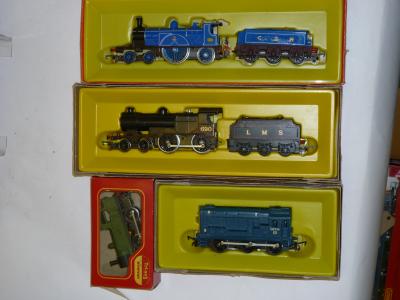 Appraisal: Four Hornby locomotives comprising L M S P in black