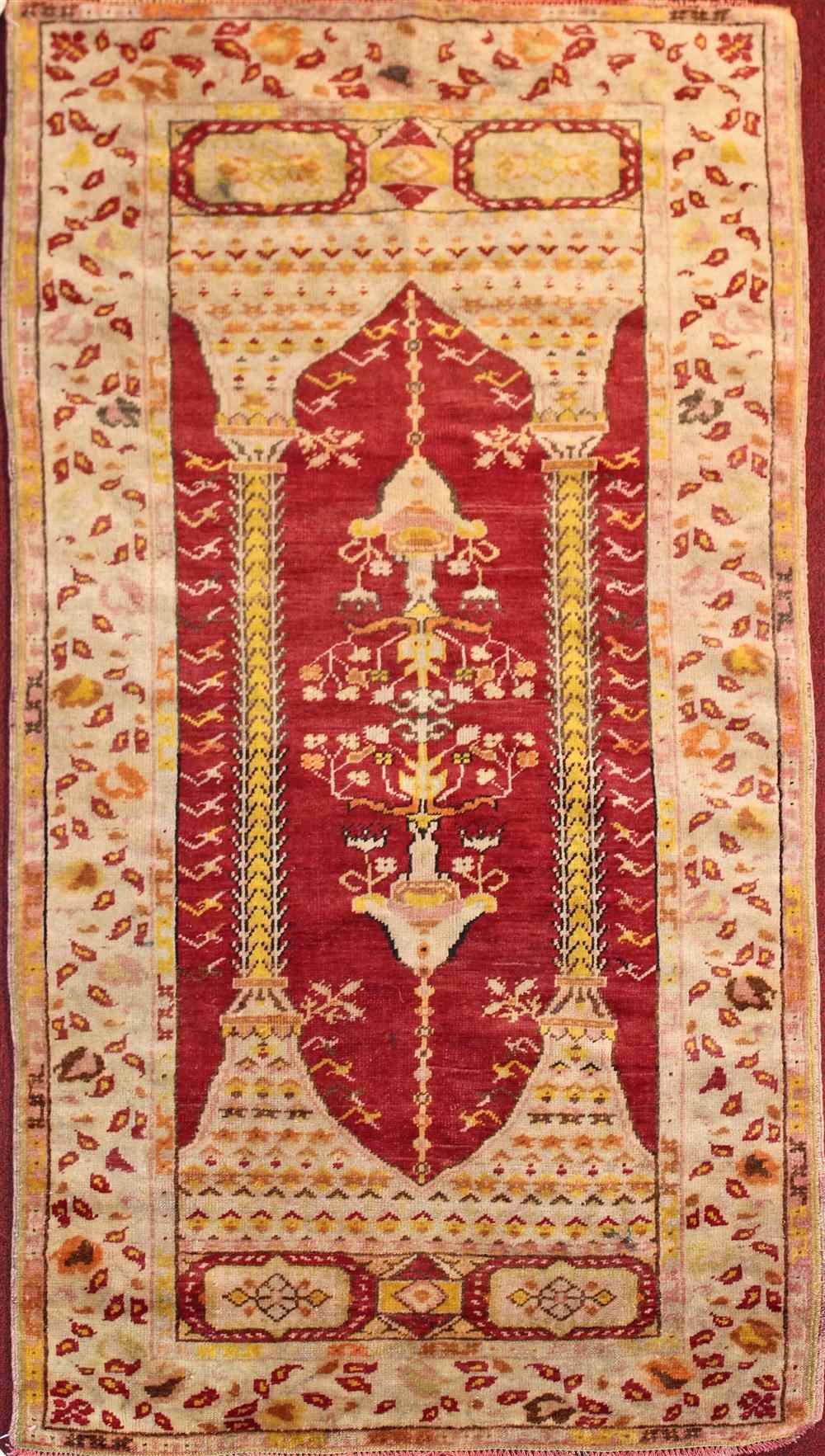 Appraisal: OUSHAK RUG approx ' '' x ' '' retail tag