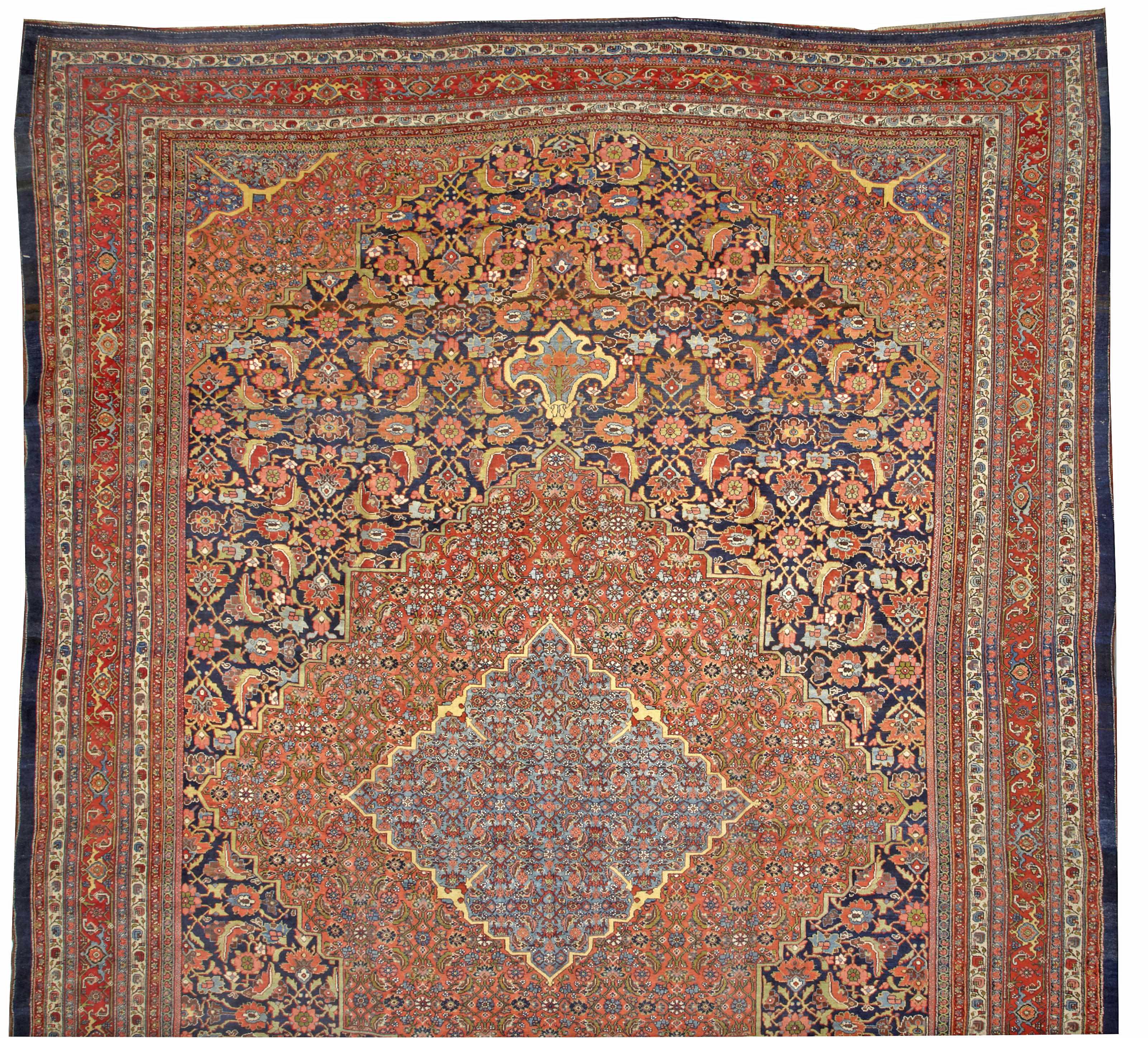 Appraisal: A Bidjar carpet Northwest Persialate th centurysize approximately ft in