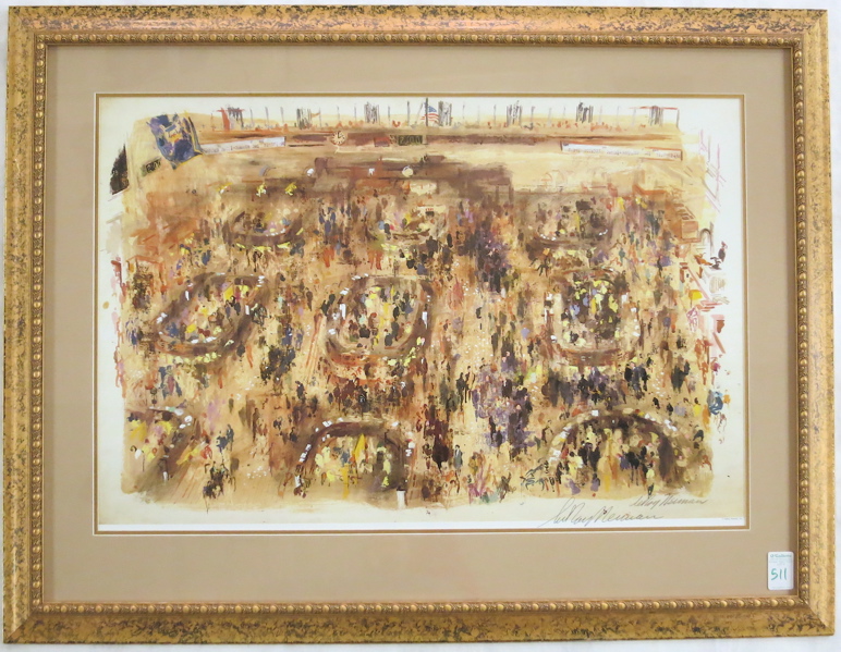 Appraisal: LEROY NEIMAN OFF-SET LITHOGRAPH New York Illinois - Stock Market