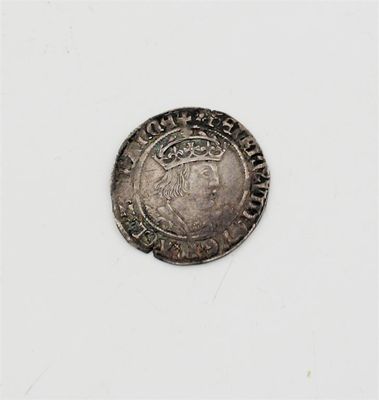 Appraisal: Henry VIII - Silver Portrait Groat Second coinage - mm