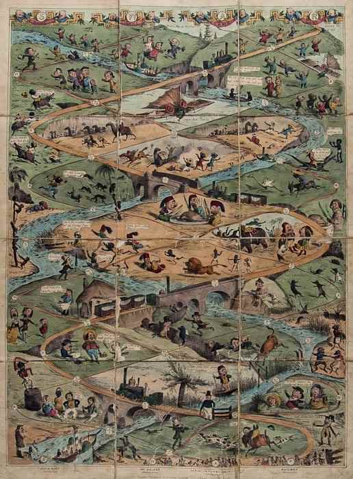 Appraisal: Games Jigsaws including An Eccentric Excursion to the Chinese Empire