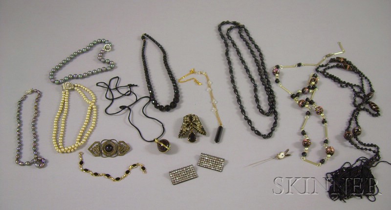 Appraisal: Group of Mostly Costume Jewelry including three pearl necklaces and