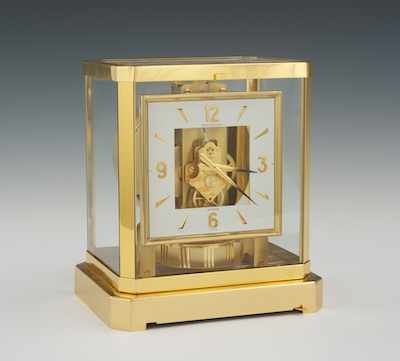 Appraisal: A LeCoultre Atmos Clock Classic Jaeger LeCoultre Atmos Clock in