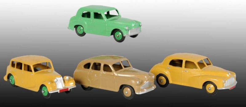 Appraisal: Lot of Dinky Toys Die-Cast European Automobiles Description English Includes