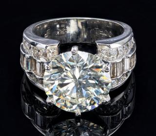 Appraisal: ct Round Brilliant GIA JB Star Mtg round brilliant diamond