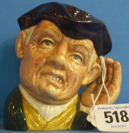 Appraisal: Royal Doulton Small Character Jug Ard Of Hearing D