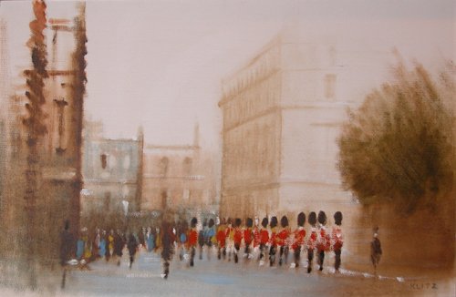 Appraisal: Artist Klitz Anthony Tony British - Title The Palace Guard