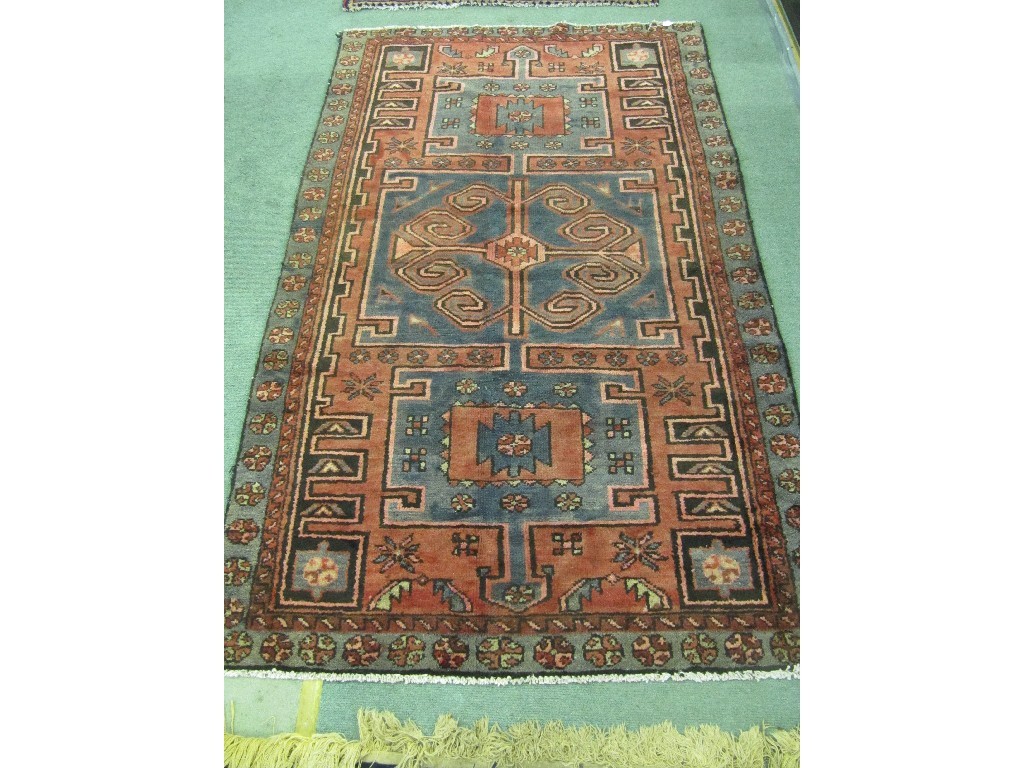 Appraisal: Iranian multi coloured floor rug