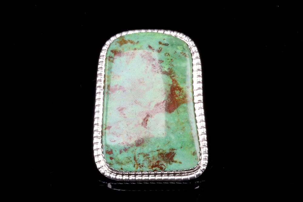 Appraisal: Navajo Sterling Silver Royston Turquoise Ring Featured in this lot