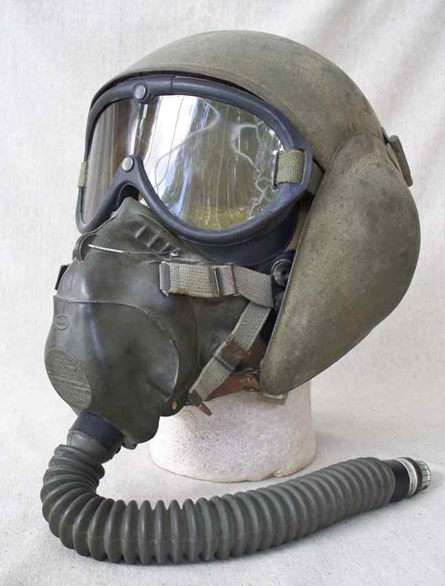 Appraisal: M- US ANTI FLAK HELMET Interior flight helmet AN-H- Bates