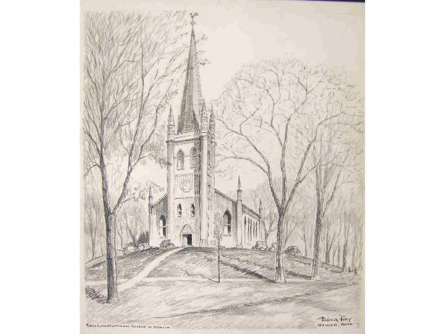 Appraisal: Frederick Polley - IN x Pencil signed lower right The