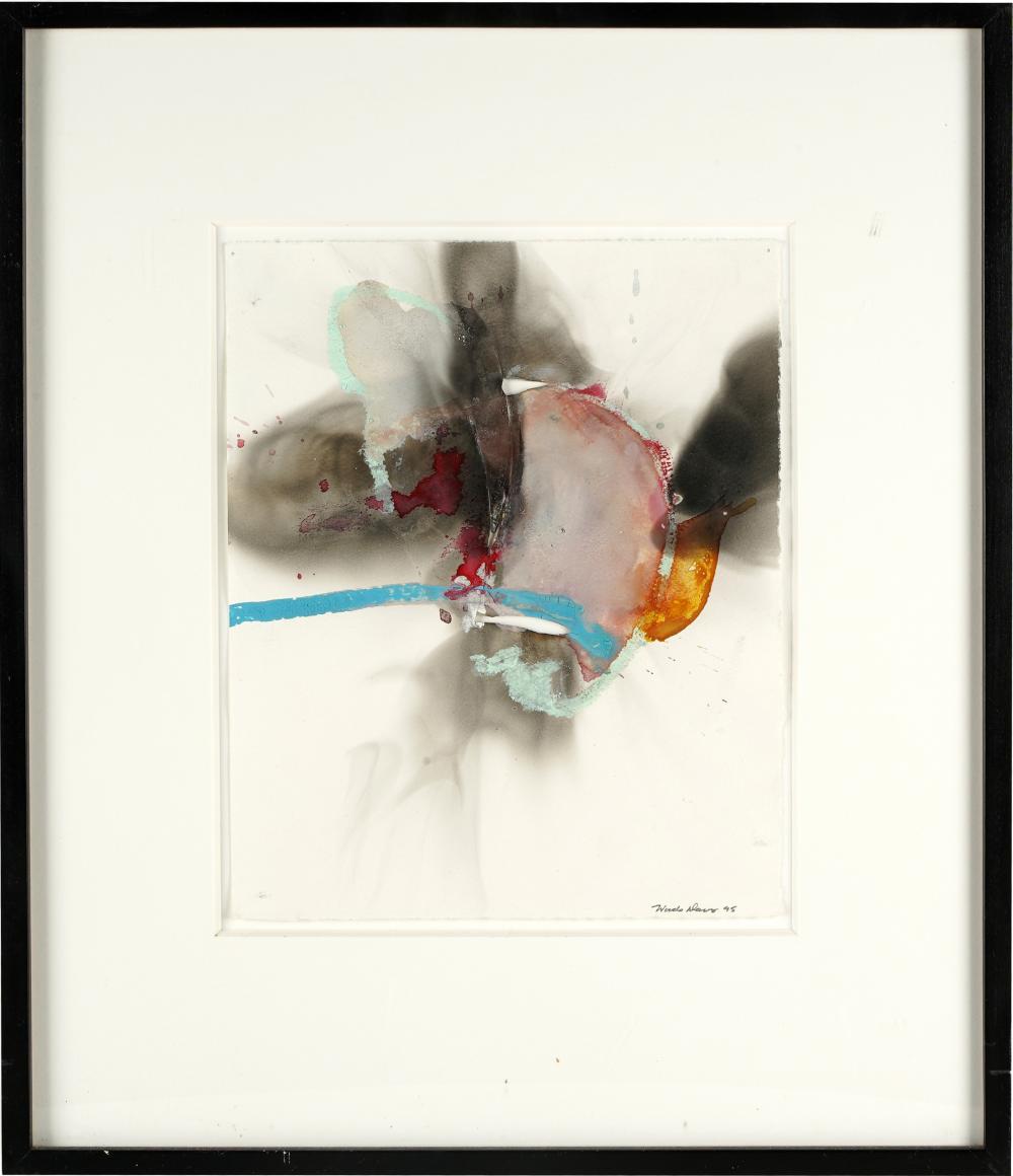 Appraisal: WOODS DAVY B UNTITLED watercolor on paper signed and dated