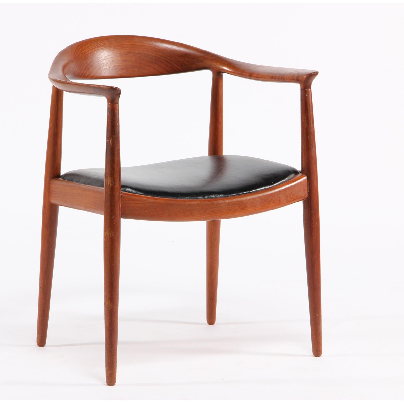 Appraisal: Hans Wegner Denmark - No The Chair manufactured by Joannes