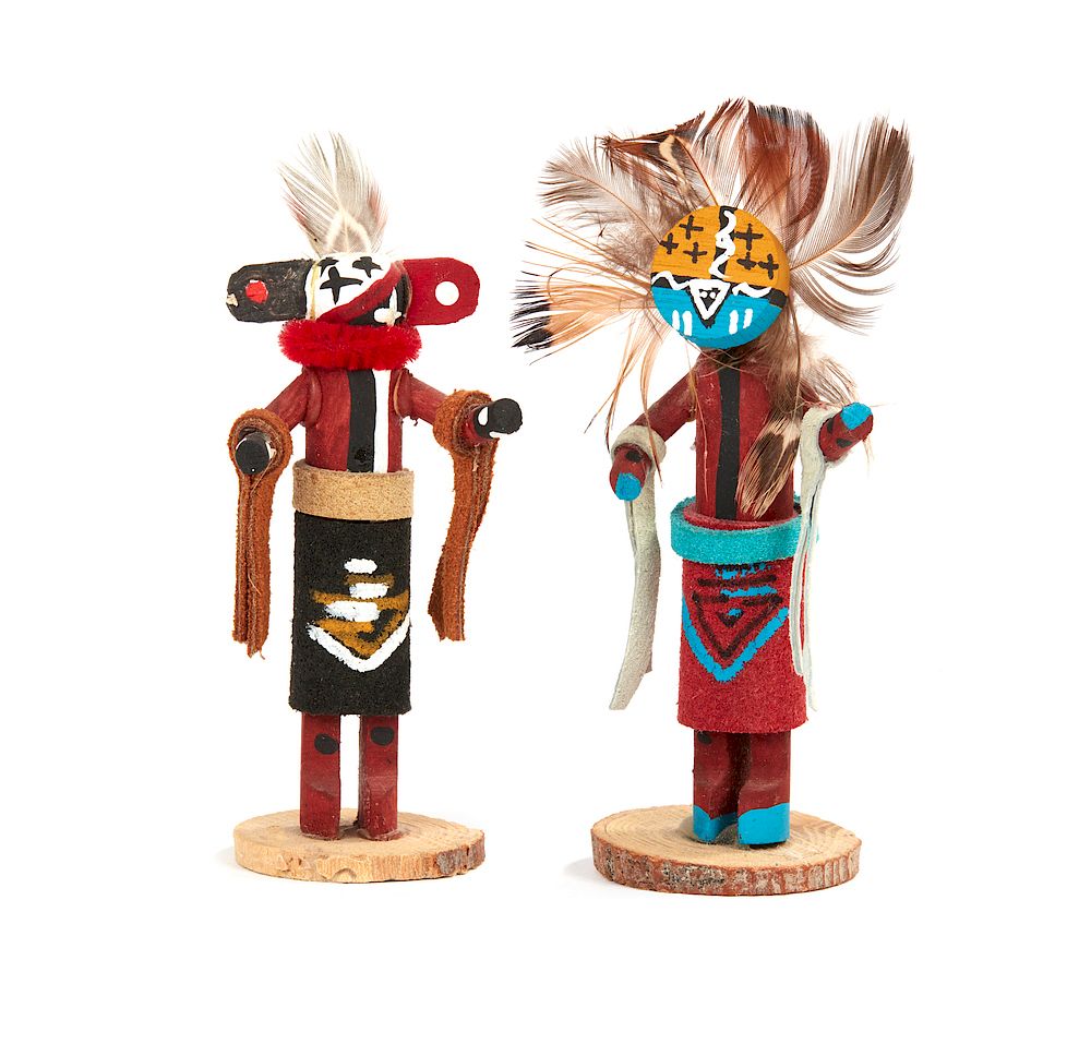 Appraisal: Kachina Chief and Warrior Ahola Ewiro Kachina Chief and Warrior