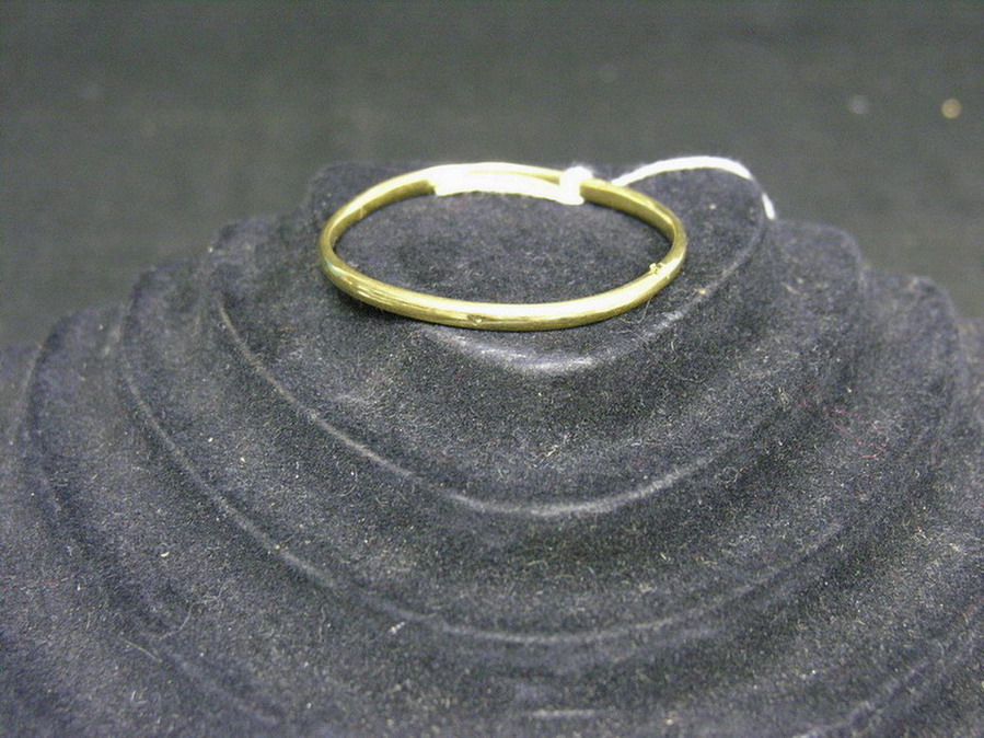 Appraisal: K GOLD BRACELET Size diameter Weight grams