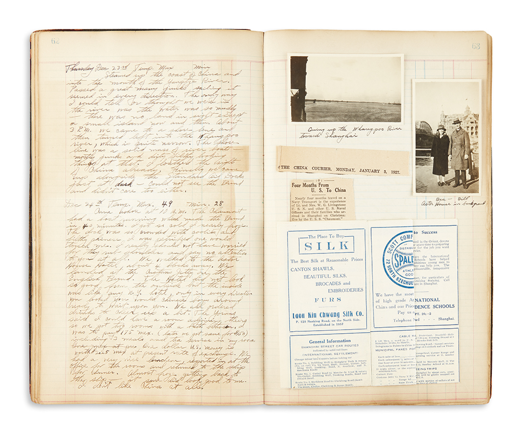 Appraisal: TRAVEL Livingstone Beatrice Diary of a naval wife in the