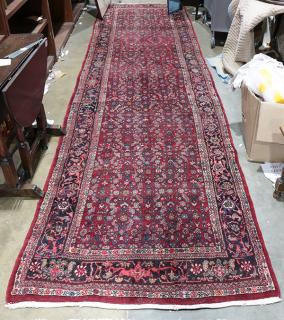 Appraisal: Persian Bidjar runner ' x ' Persian Bidjar runner '