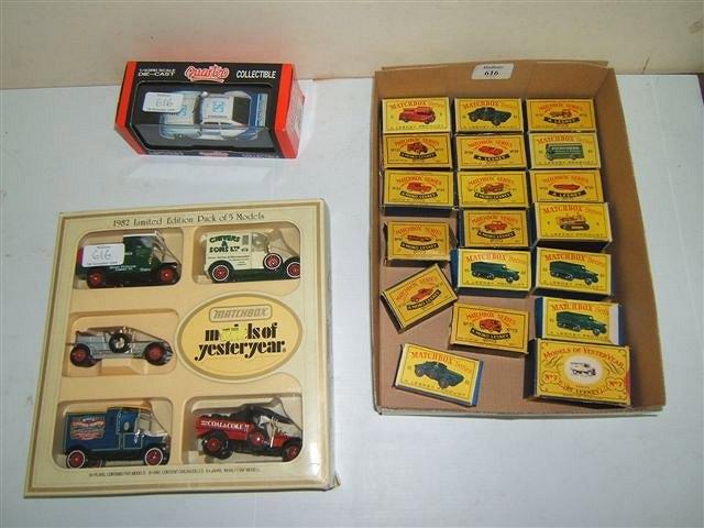 Appraisal: A COLLECTION OF MATCHBOX SERIES mint and boxed models including