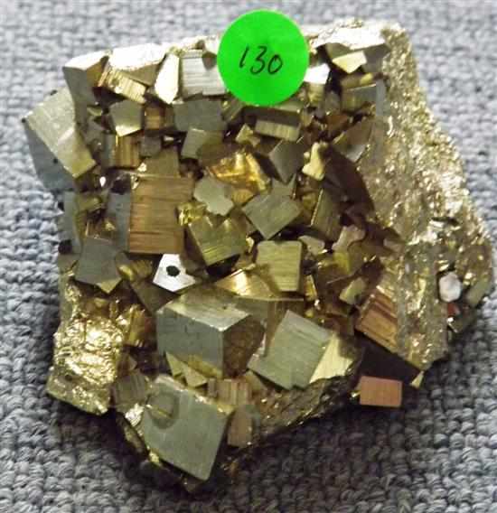 Appraisal: PYRITE CLUSTER Peru here is another attractive pyrite cluster This