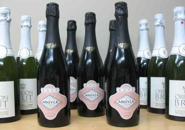 Appraisal: FORTY-EIGHT BOTTLES OF OREGON SPARKLING WINE NV Knudsen Erath bottles