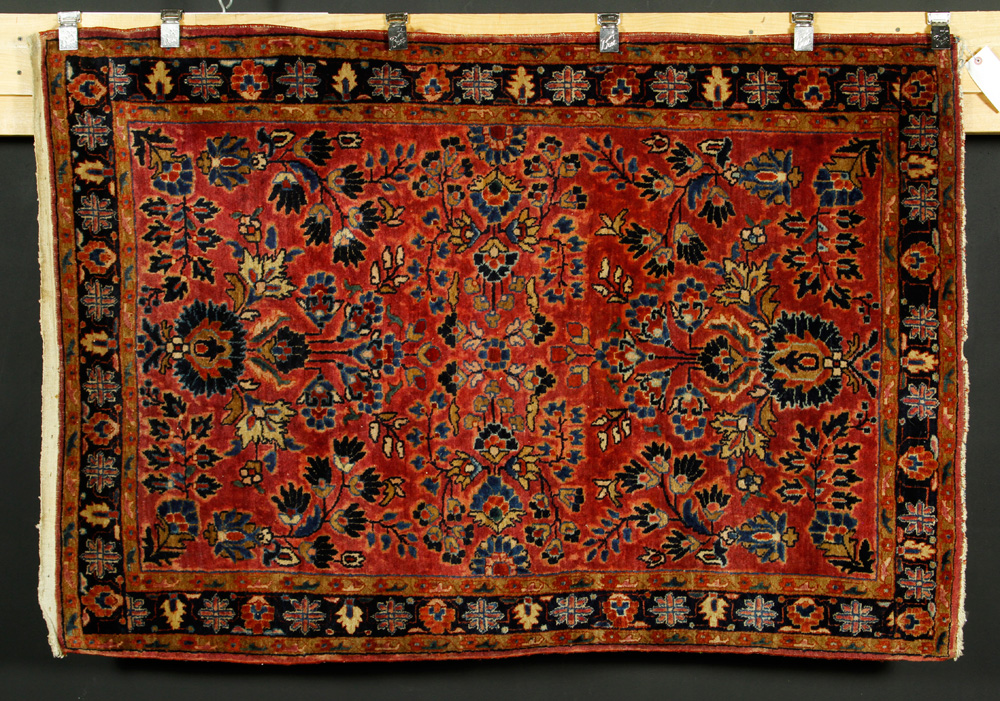 Appraisal: - Persian Sarouk Rug Persian Sarouk rug c s '