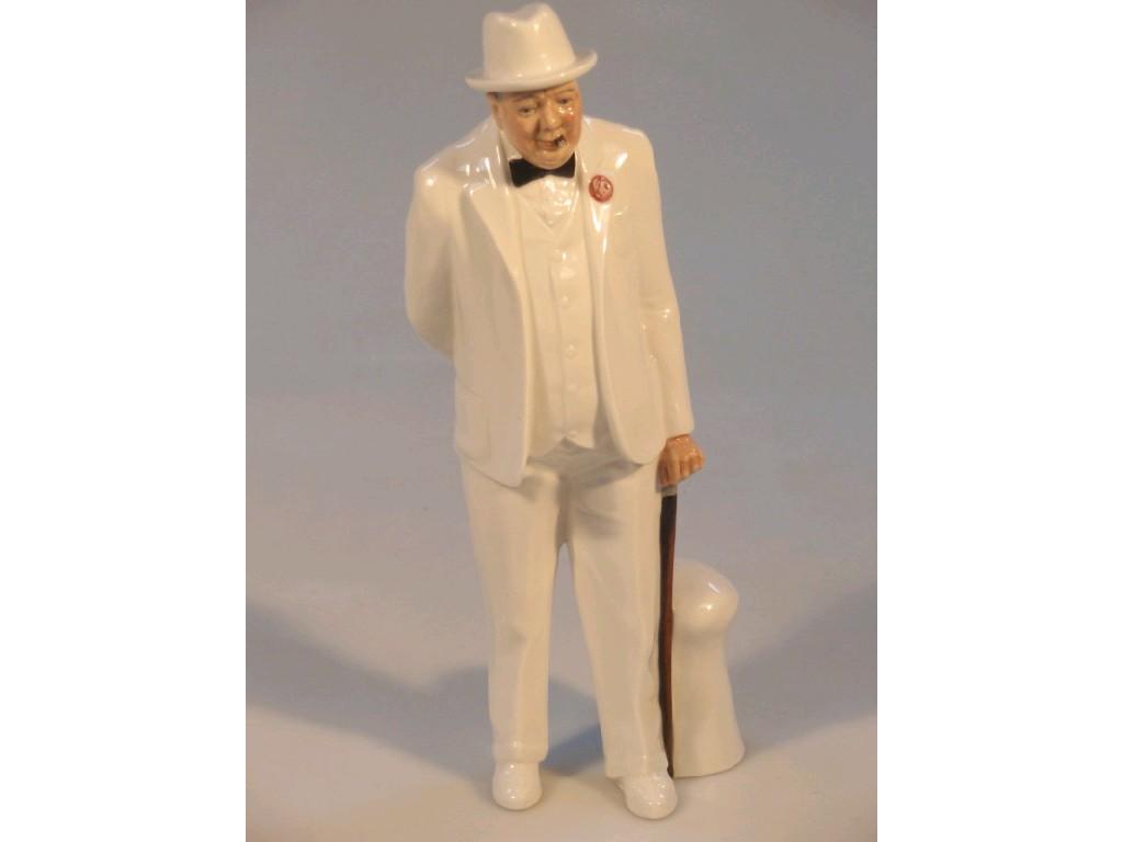 Appraisal: A Royal Doulton figure Sir Winston Churchill HN modelled by