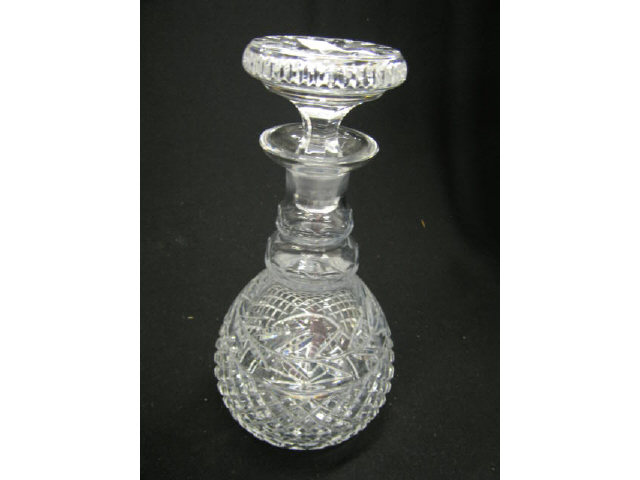 Appraisal: Cut Crystal Decanter Fine Quality