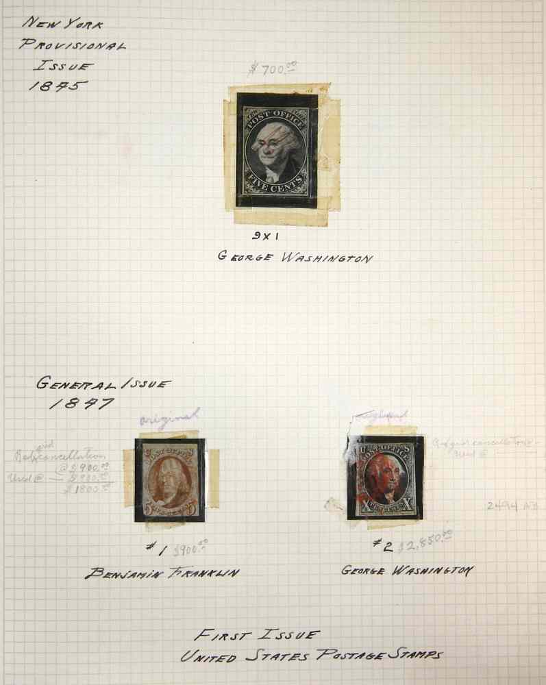 Appraisal: FINE COLLECTION RARE US STAMPS - Collection Rare US Stamps