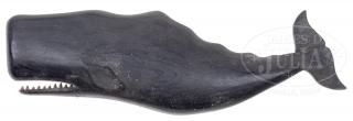 Appraisal: CLARK G VOORHEES CARVING OF A SPERM WHALE CLARK G