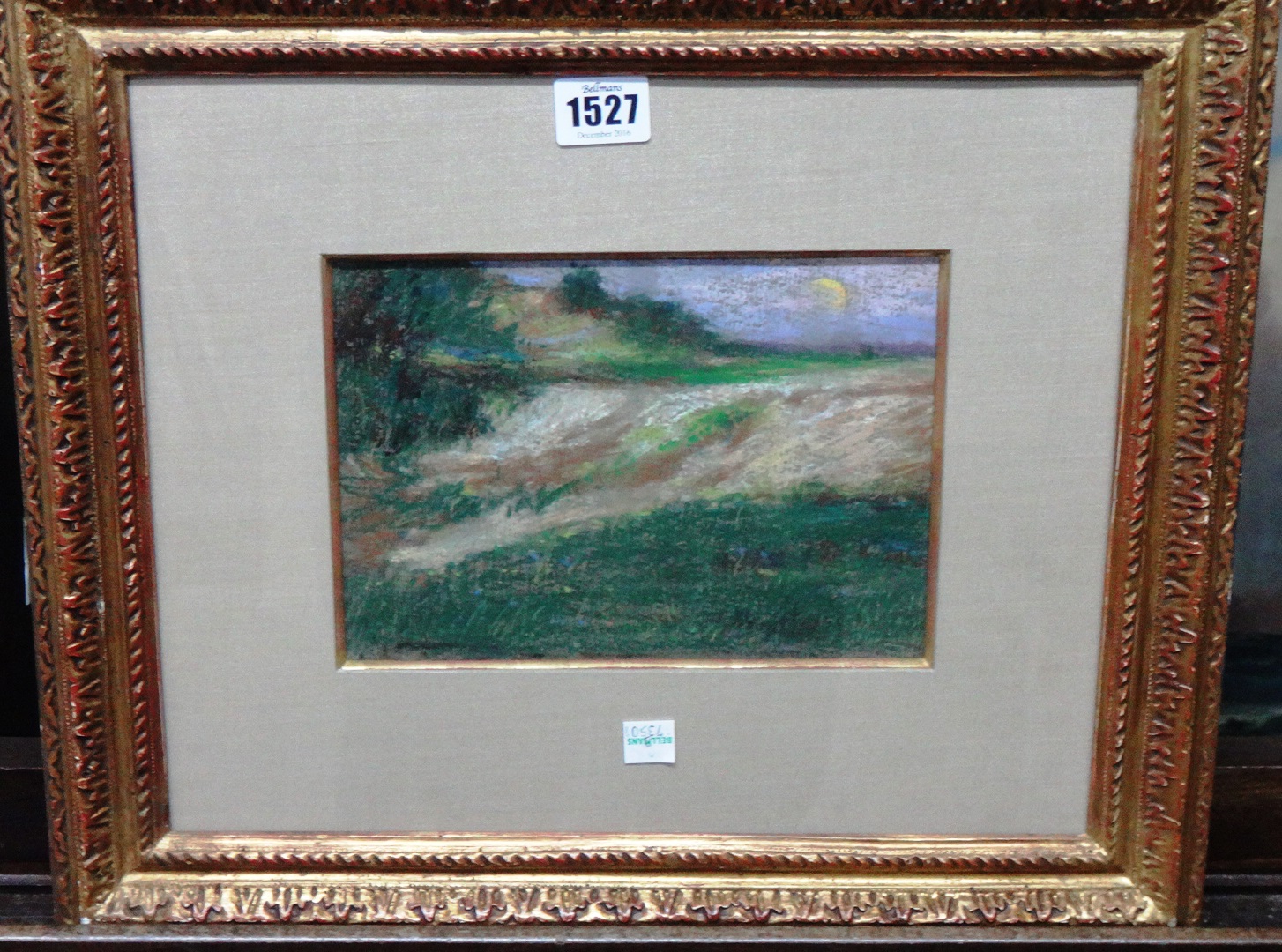 Appraisal: Manner of Isaac Levitan Dunes pastel cm x cm