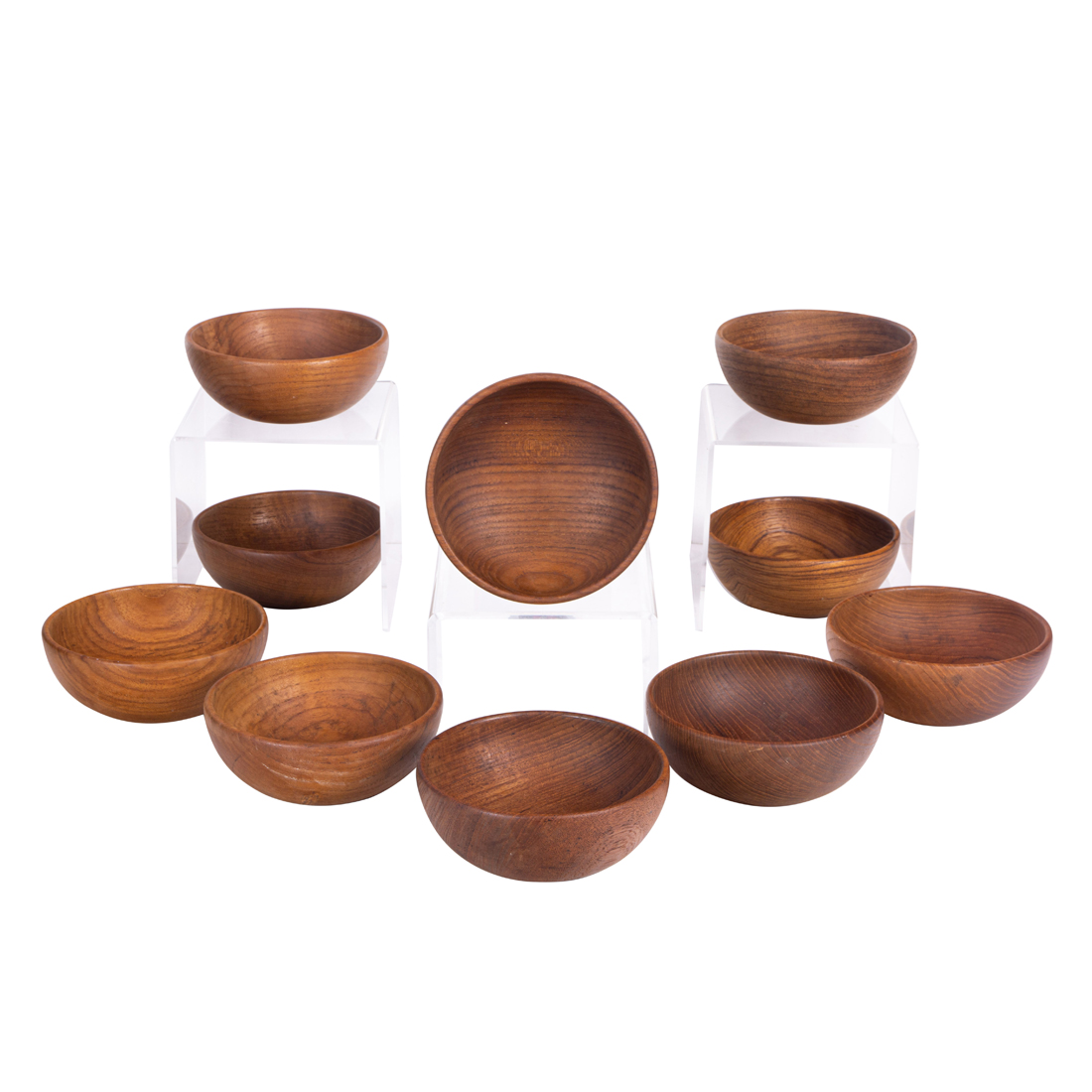 Appraisal: Kay Bojesen Bowls set of Denmark teak marked 'KAY BOJESEN