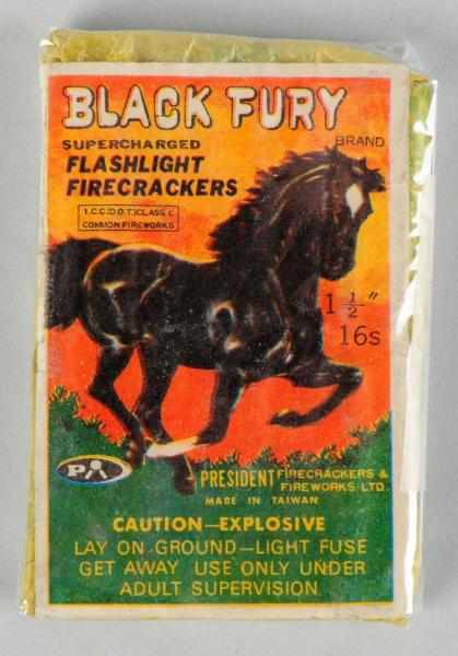 Appraisal: Black Fury -Pack Firecrackers Class Manufactured by President Fireworks Ltd