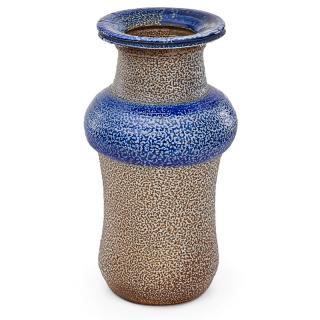 Appraisal: KAREN KARNES Large stoneware vase KAREN KARNES b Large vase