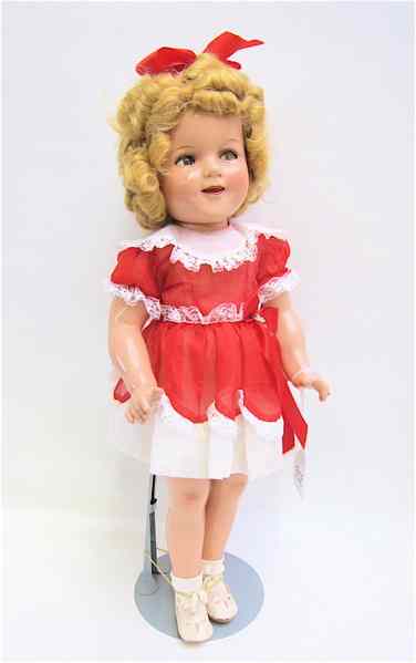 Appraisal: SHIRLEY TEMPLE DOLL by Ideal having hazel sleep eyes composition