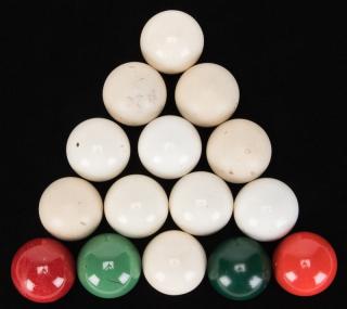 Appraisal: Multiplying Billiard Balls Los Angeles F G Thayer and others