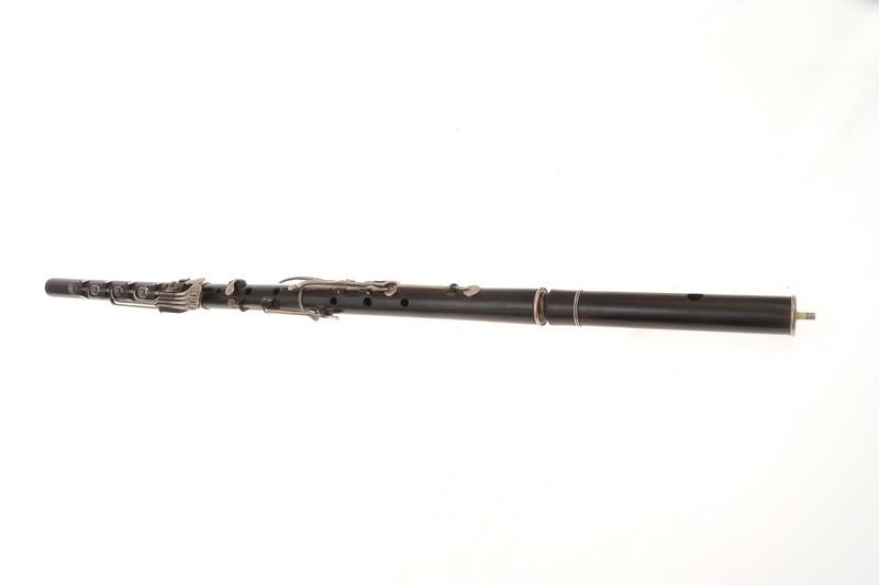 Appraisal: FLUTE - EARLY TH CENTURY AFRICAN BLACKWOOD FLUTE BY 'RUDALL