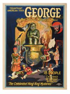 Appraisal: George Grover George the Supreme Master of Magic Cleveland Otis