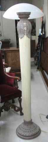 Appraisal: CLASSICAL TRADITIONS TORCHIERE FLOOR LAMP Pacific Coast Lighting recent production