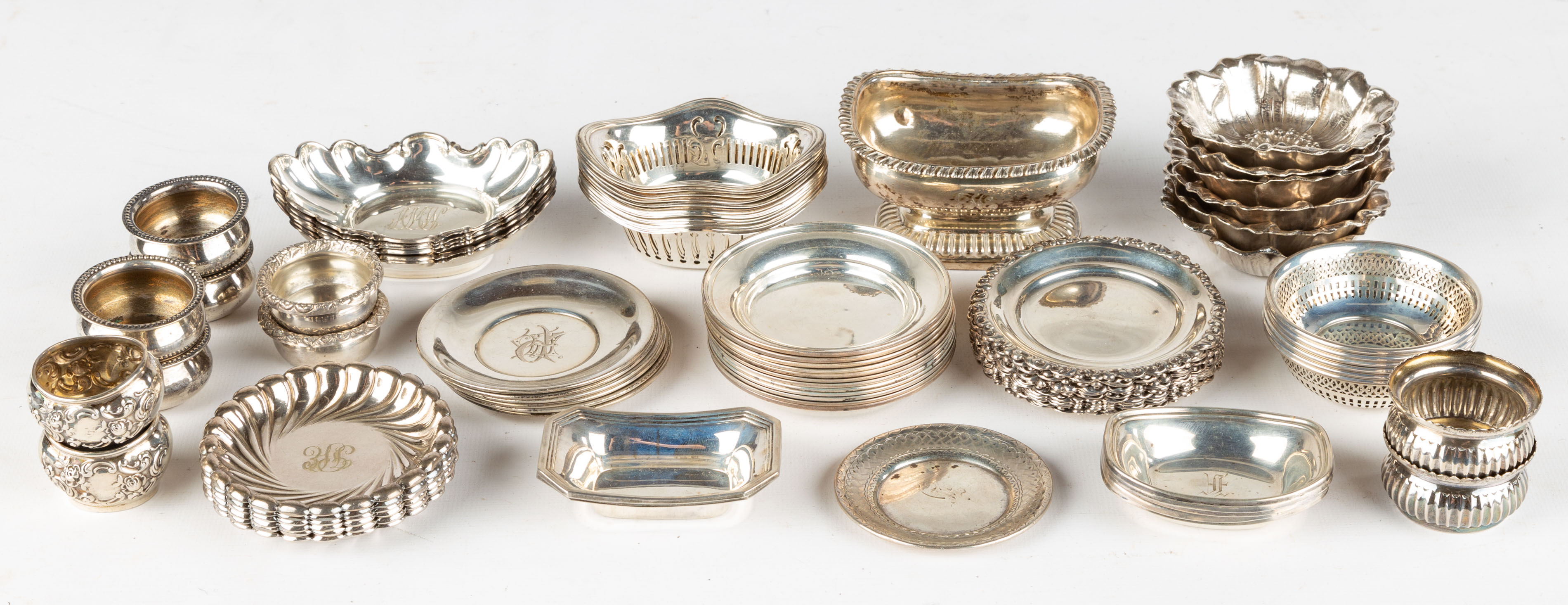 Appraisal: GROUP OF SILVER SALTS troy ounces