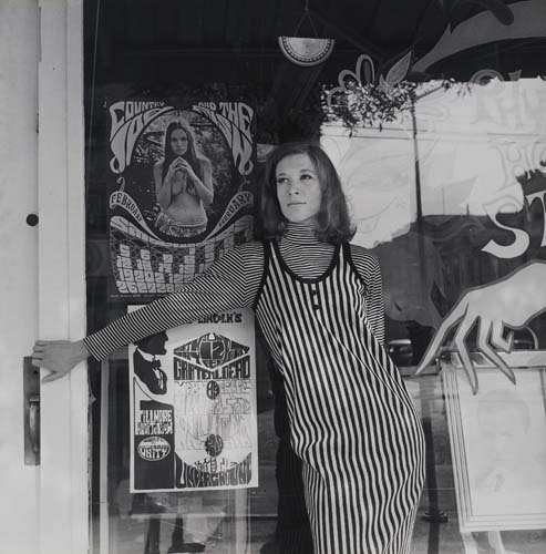 Appraisal: CUNNINGHAM IMOGEN - Posters on Haight Street San Francisco Alice