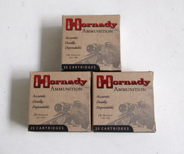 Appraisal: ROUNDS OF HORNADY CUSTOM AMMUNITION acp caliber grain XTP bullets