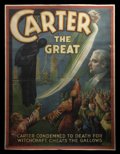 Appraisal: A Lithograph Poster for Charles Joseph Carter - Carter The