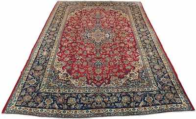 Appraisal: An Isfahan Palace Size Persian Carpet Apprx '- x '-