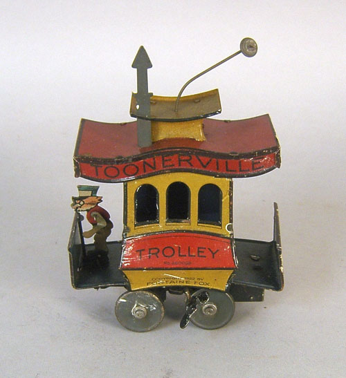 Appraisal: Tin wind up Toonerville Trolley copyright by Fontaine Fox l